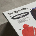 GQ article featuring Baxter & Baxter black onyx skull bracelet