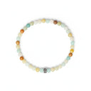 Amazonite 4mm 925 Sterling Silver Bracelet