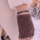 Yellow Ochre 4mm 925 Sterling Silver Bracelet