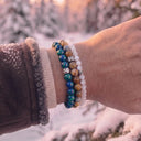 Terra Stone 6mm 925 Sterling Silver Bracelet