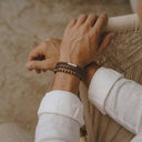 Chocolate Woven Leather Bracelet