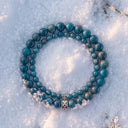 Fjord Blue 4mm 925 Sterling Silver Bracelet