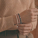 Llanite 6mm 925 Sterling Silver Bracelet