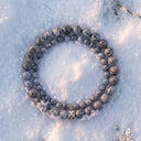 Tempest Grey 4mm 925 Sterling Silver Bracelet