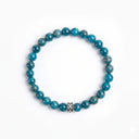 Fjord Blue 6mm 925 Sterling Silver Bracelet