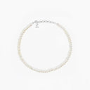 Micro pearl bracelet with extender chain