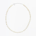 Pearl necklace with extender chain