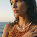 Freshwater Pearl 925 Sterling Silver Necklace