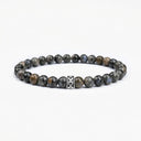 Llanite 6mm 925 Sterling Silver Bracelet