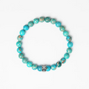 Ocean 6mm 925 Sterling Silver Bracelet