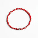 Red Sea 4mm 925 Sterling Silver Bracelet