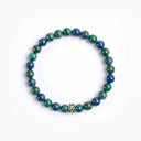 Terra Stone 6mm 925 Sterling Silver Bracelet